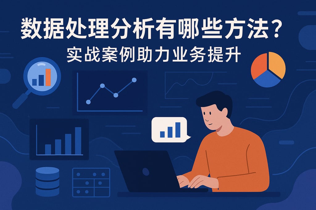 数据处理分析有哪些方法？实战案例助力业务提升