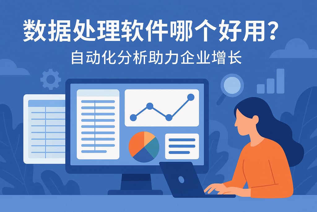 数据处理软件哪个好用？自动化分析助力企业增长