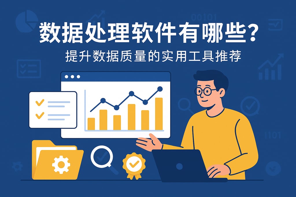 数据处理软件有哪些？提升数据质量的实用工具推荐