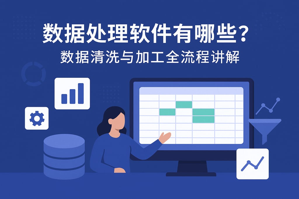 数据处理软件有哪些？数据清洗与加工全流程讲解