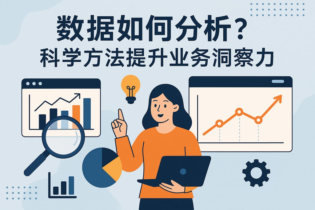 数据如何分析？科学方法提升业务洞察力