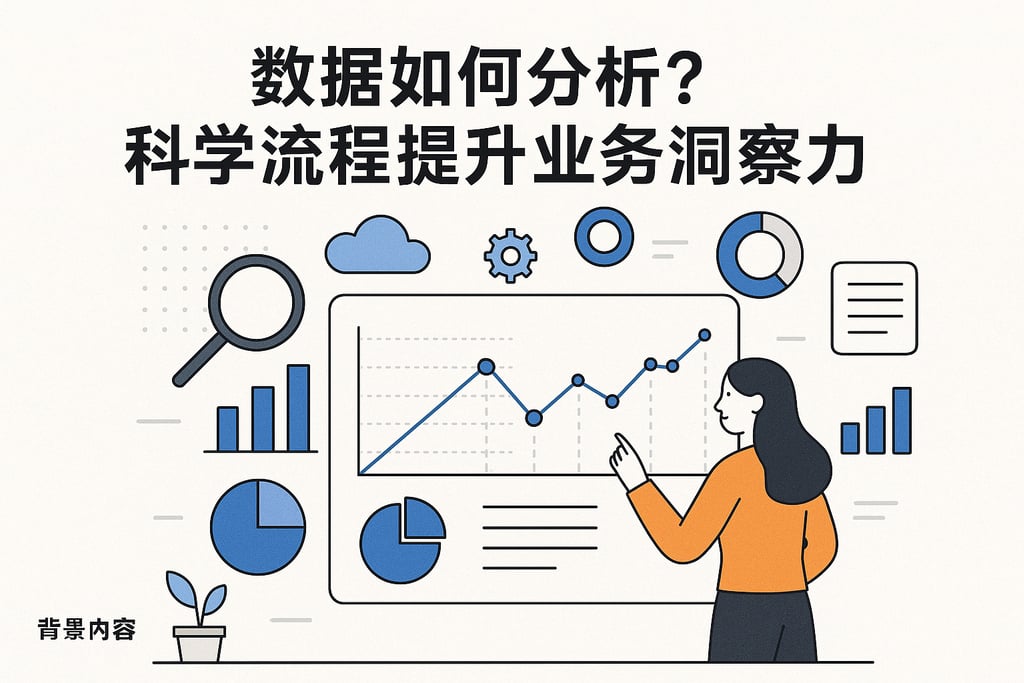 数据如何分析？科学流程提升业务洞察力