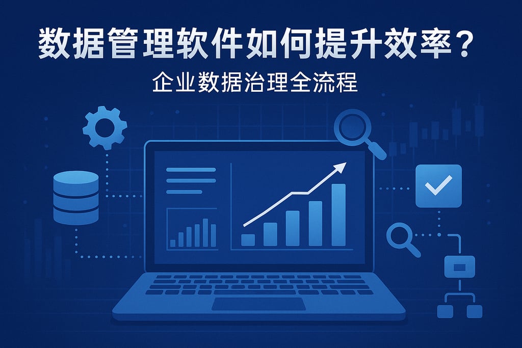 数据管理软件如何提升效率？企业数据治理全流程