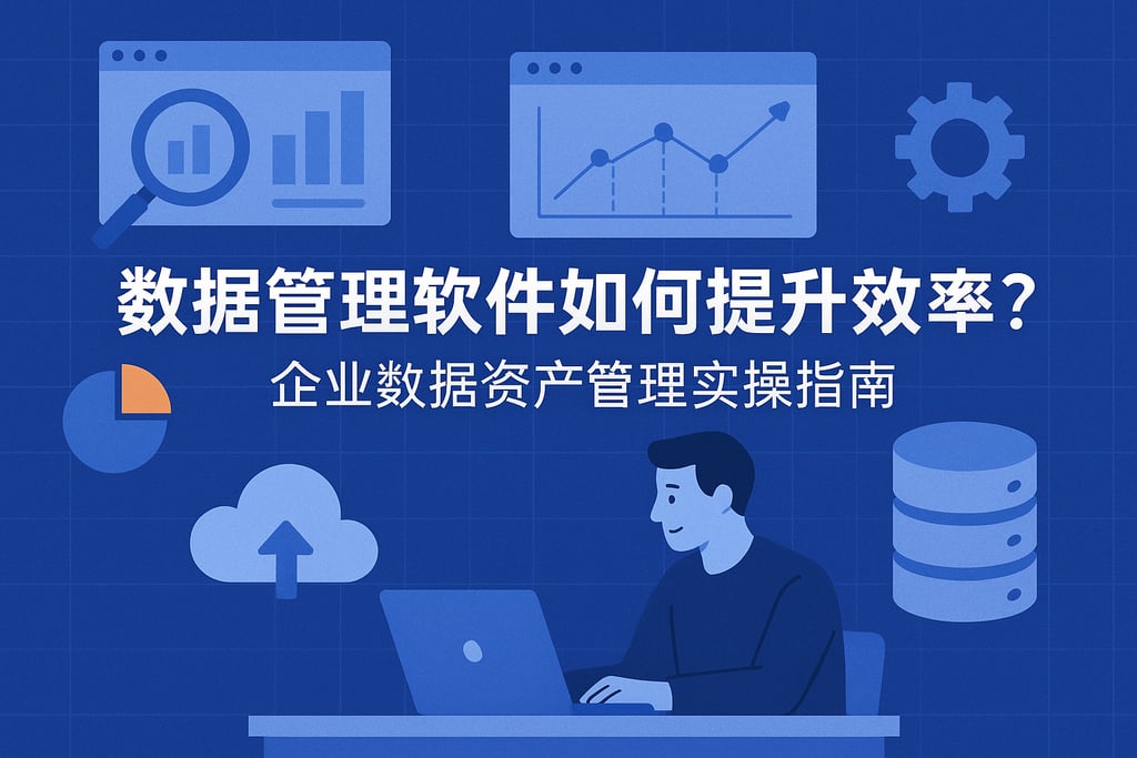 数据管理软件如何提升效率？企业数据资产管理实操指南