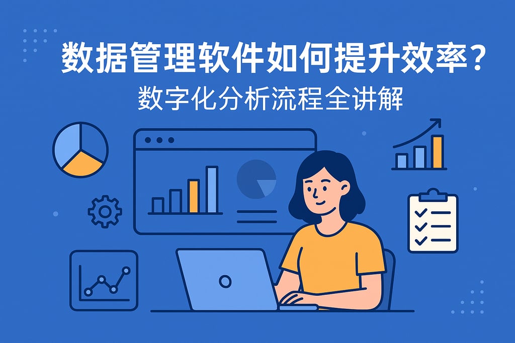 数据管理软件如何提升效率？数字化分析流程全讲解