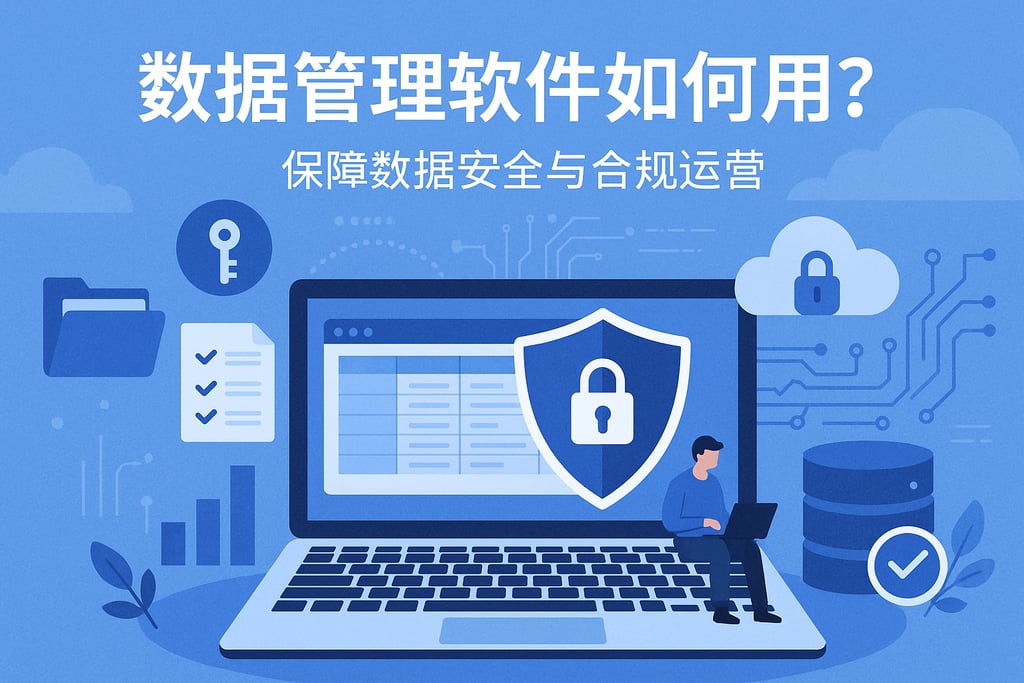 数据管理软件如何用？保障数据安全与合规运营