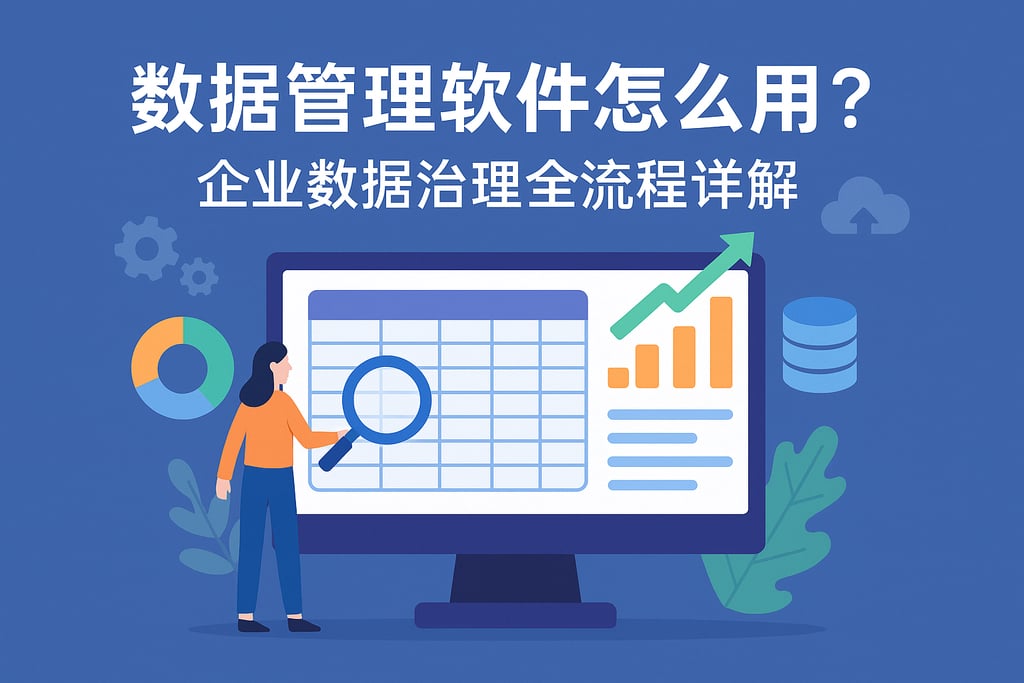 数据管理软件怎么用？企业数据治理全流程详解