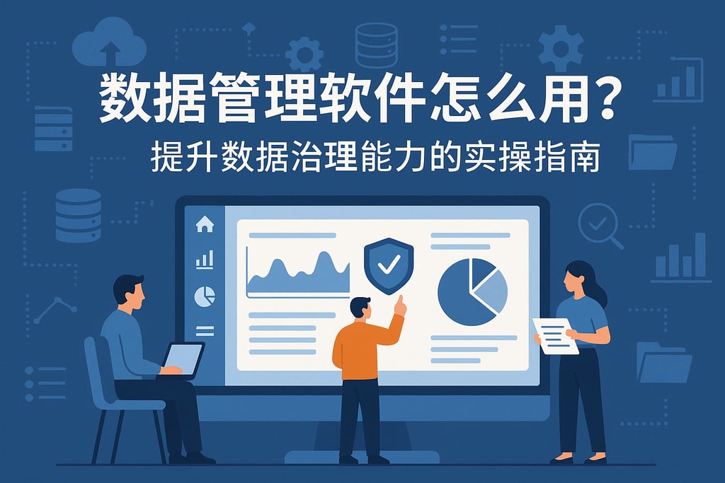 数据管理软件怎么用？提升数据治理能力的实操指南