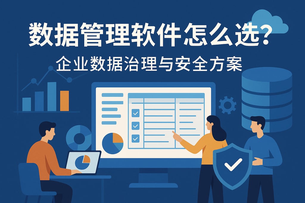 数据管理软件怎么选？企业数据治理与安全方案