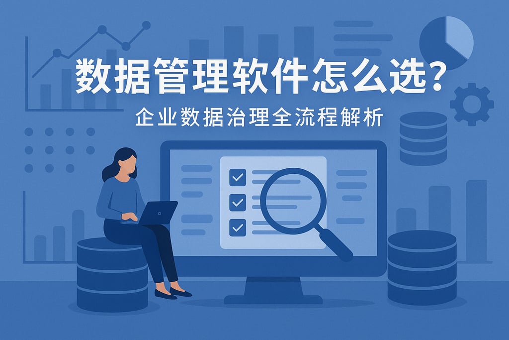 数据管理软件怎么选？企业数据治理全流程解析