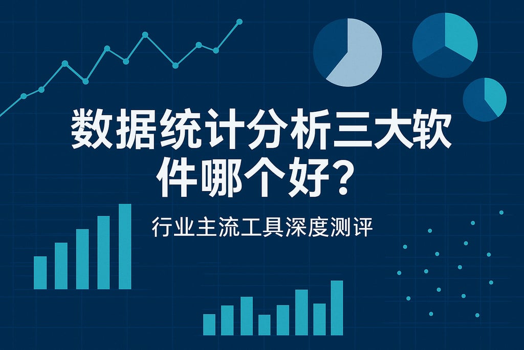 数据统计分析三大软件哪个好？行业主流工具深度测评