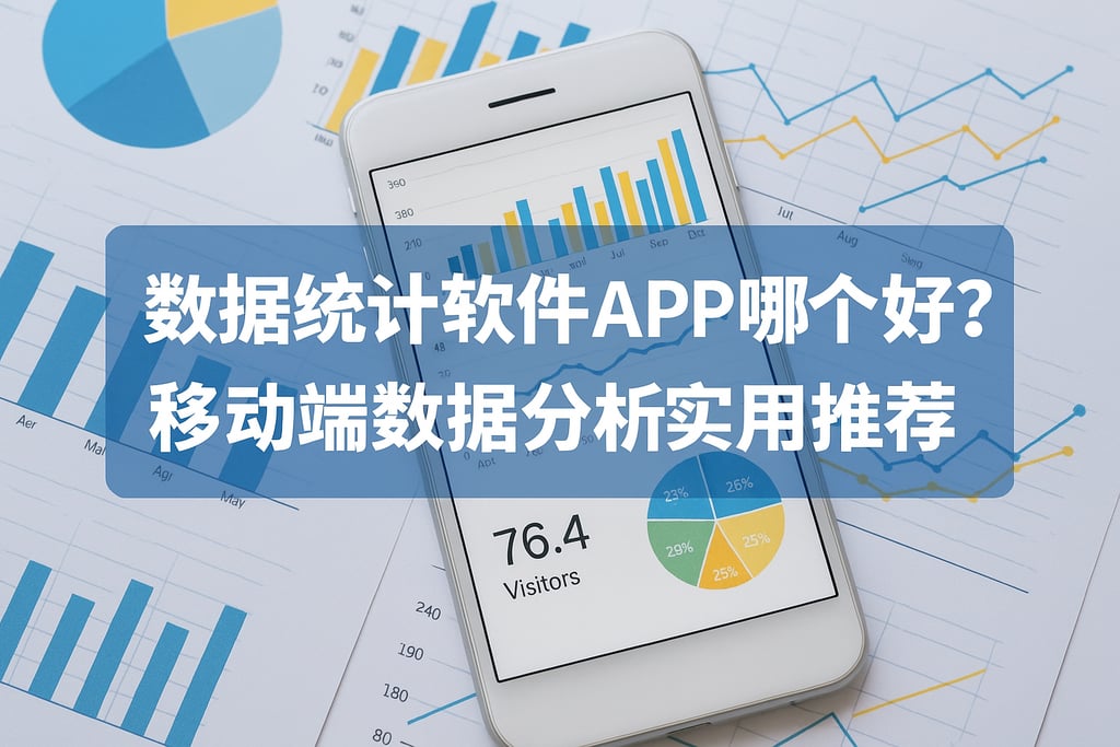 数据统计软件app哪个好？移动端数据分析实用推荐