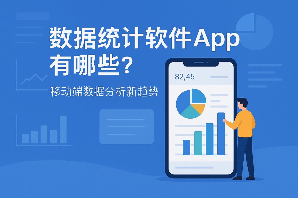 数据统计软件app有哪些？移动端数据分析新趋势