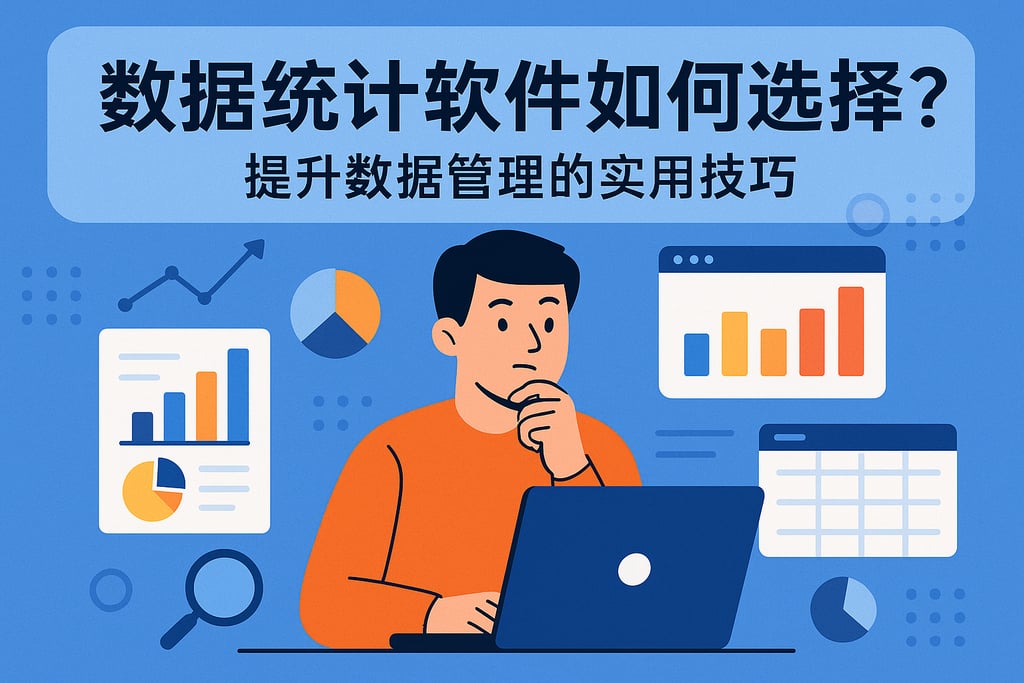 数据统计软件如何选择？提升数据管理的实用技巧