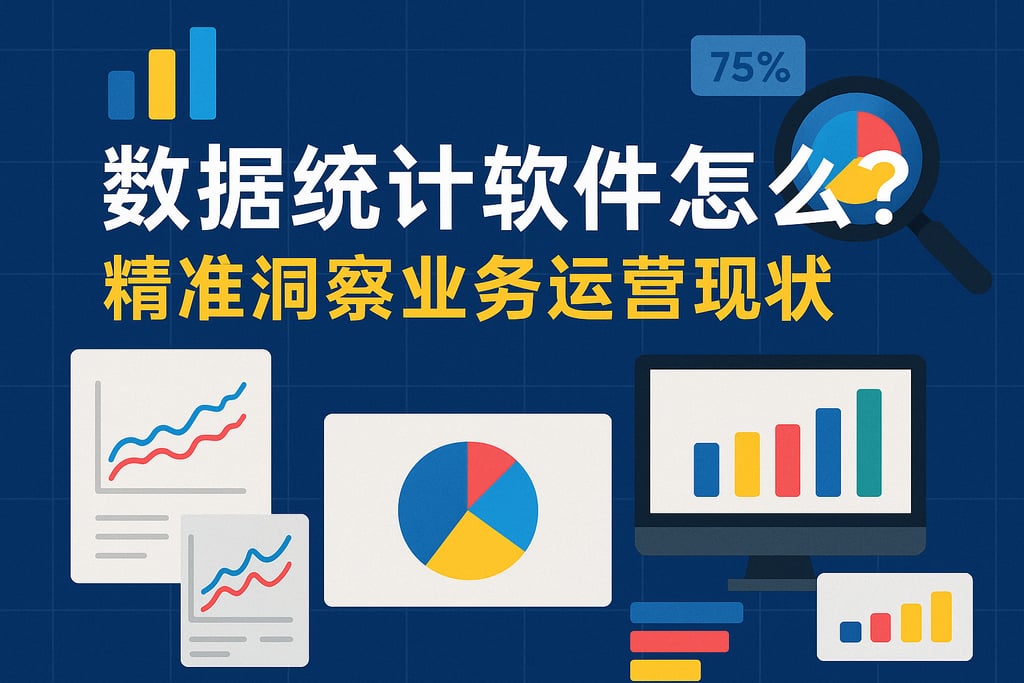 数据统计软件怎么选？精准洞察业务运营现状