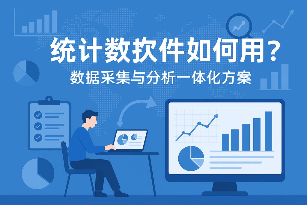 统计数据软件如何用？数据采集与分析一体化方案