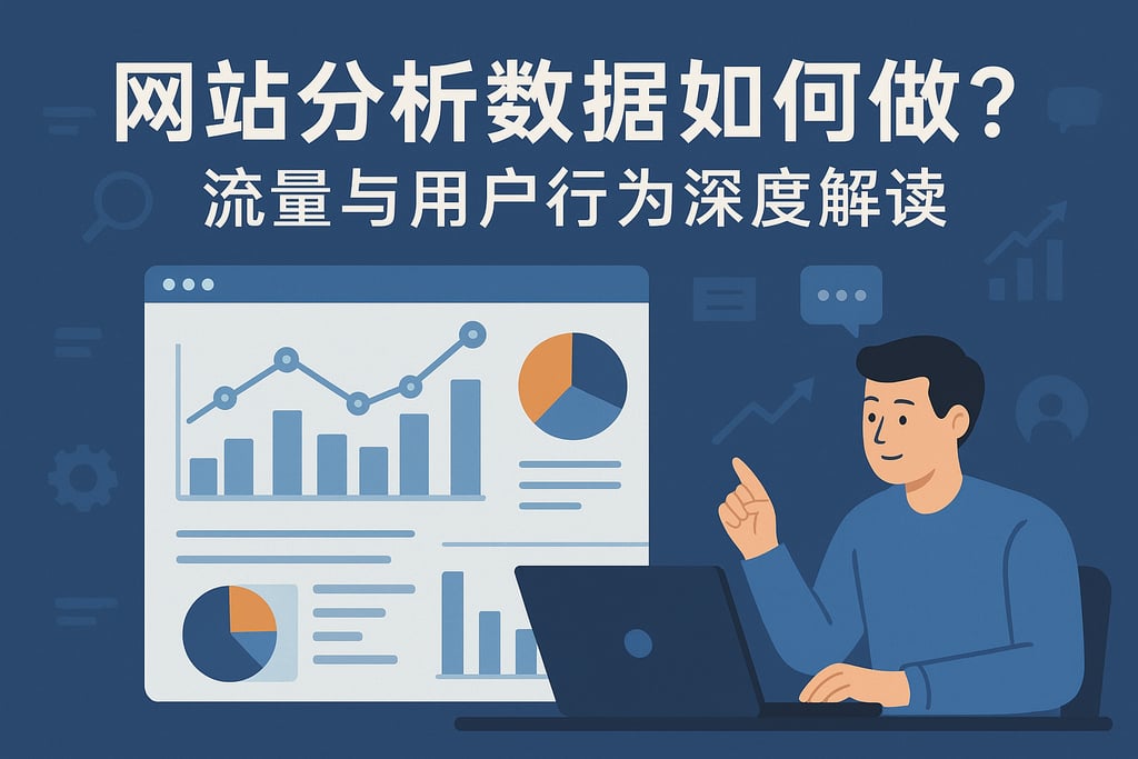 网站分析数据如何做？流量与用户行为深度解读