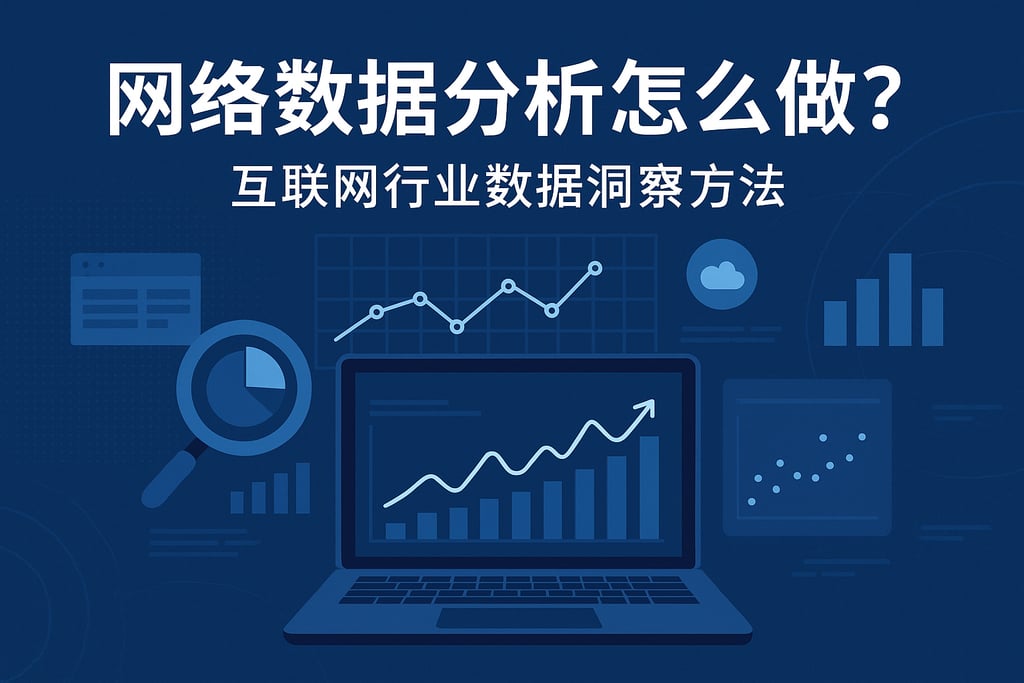 网络数据分析怎么做？互联网行业数据洞察方法