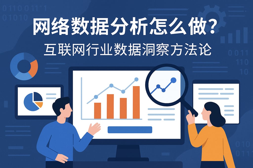 网络数据分析怎么做？互联网行业数据洞察方法论