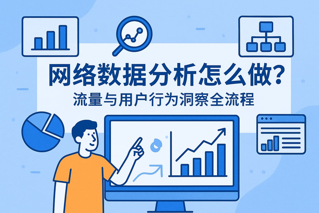 网络数据分析怎么做？流量与用户行为洞察全流程