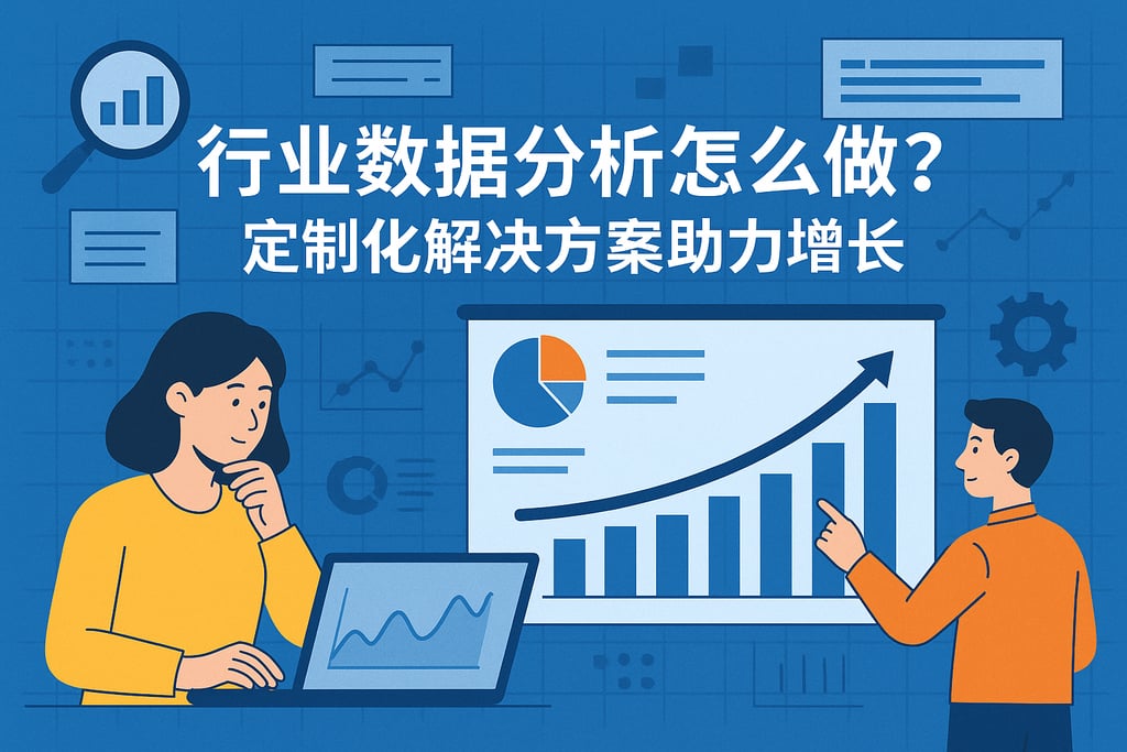 行业数据分析怎么做？定制化解决方案助力增长
