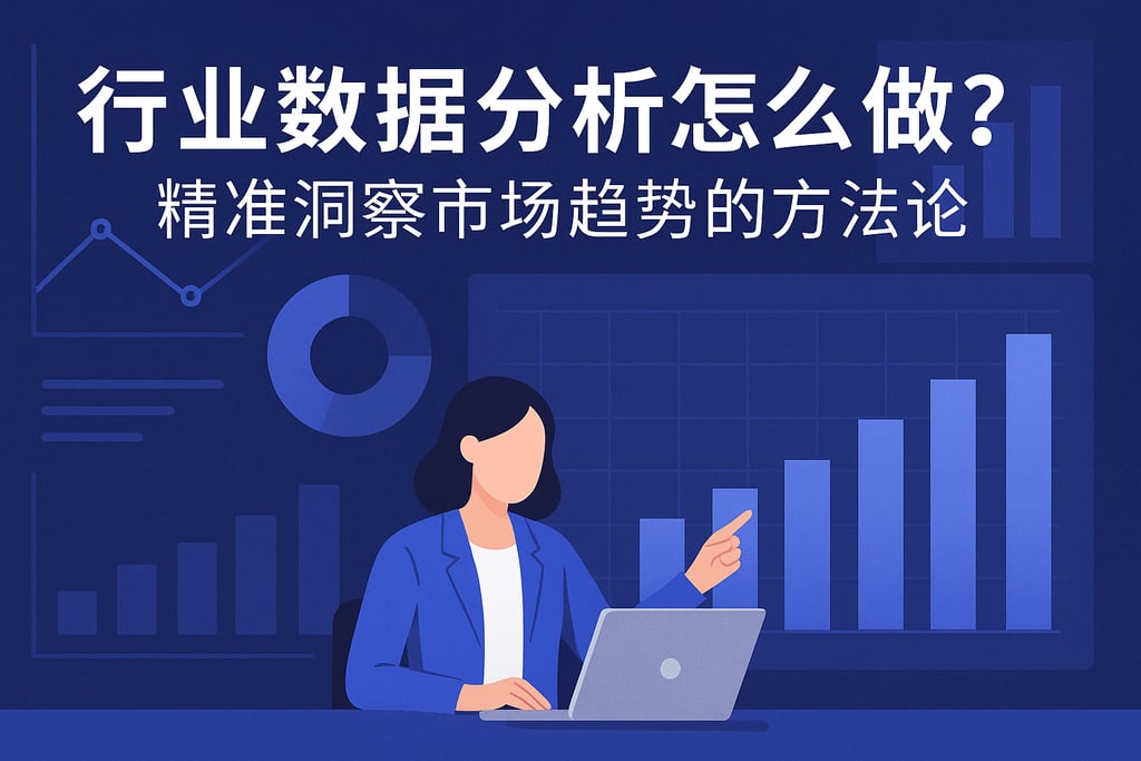 行业数据分析怎么做？精准洞察市场趋势的方法论