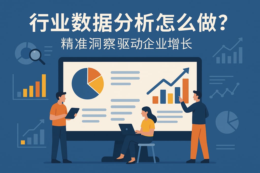 行业数据分析怎么做？精准洞察驱动企业增长