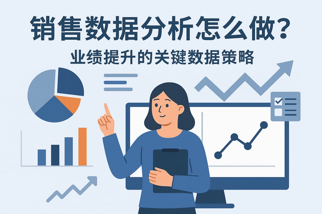 销售数据分析怎么做？业绩提升的关键数据策略