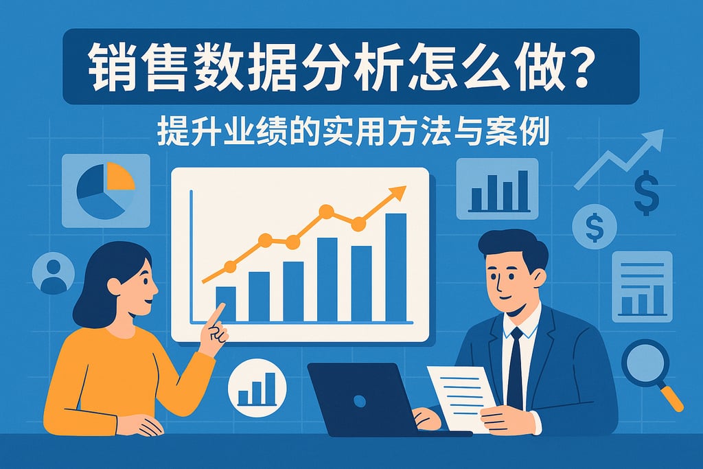 销售数据分析怎么做？提升业绩的实用方法与案例