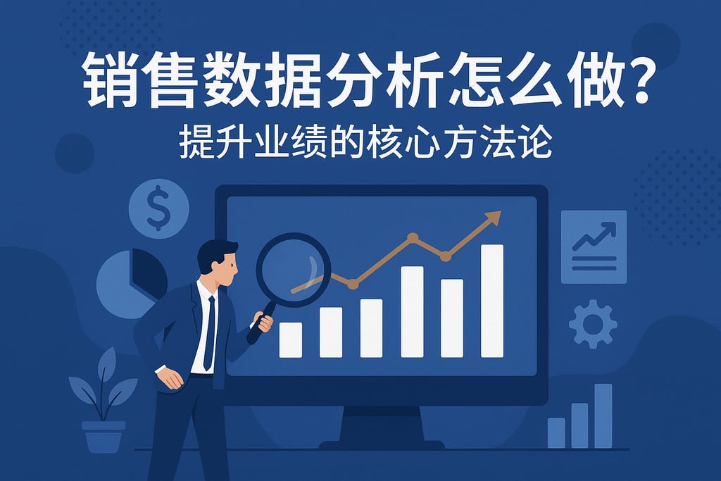 销售数据分析怎么做？提升业绩的核心方法论