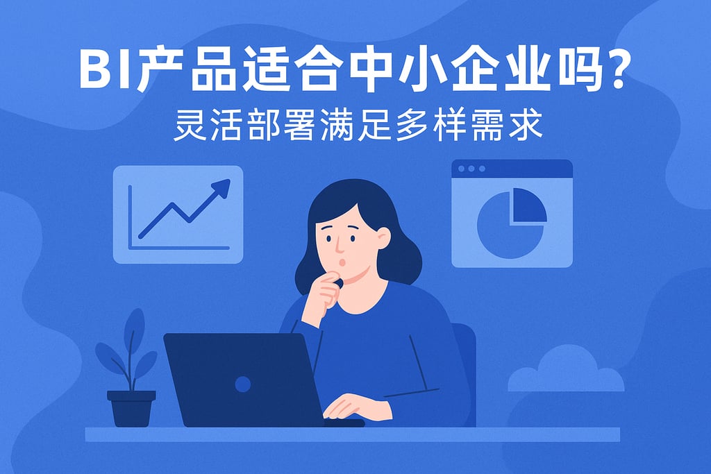 BI产品适合中小企业吗？灵活部署满足多样需求