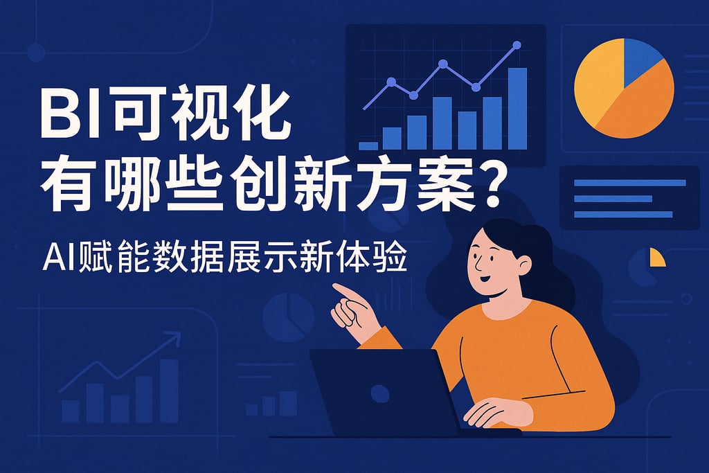 BI可视化有哪些创新方案？AI赋能数据展示新体验