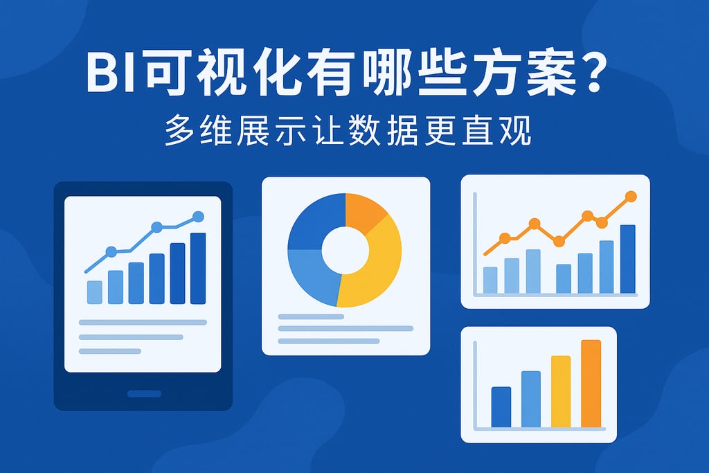 BI可视化有哪些方案？多维展示让数据更直观