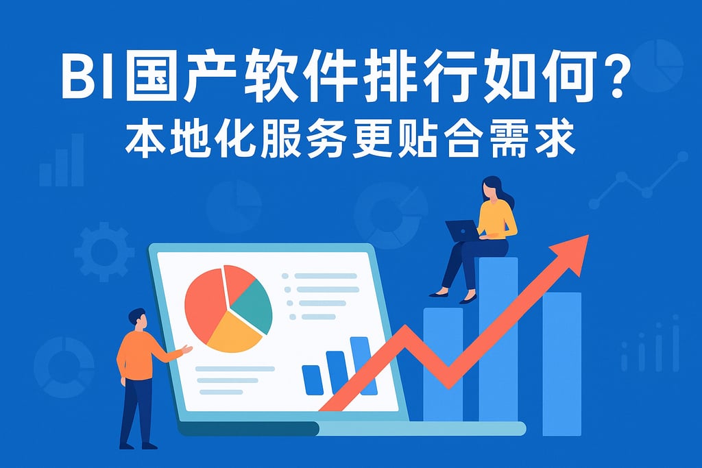 BI国产软件排行如何？本地化服务更贴合需求