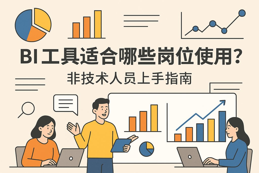 BI工具适合哪些岗位使用？非技术人员上手指南