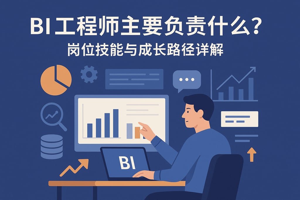 BI工程师主要负责什么？岗位技能与成长路径详解