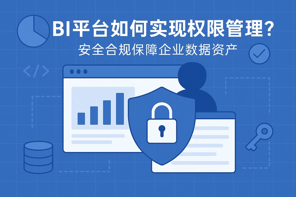 BI平台如何实现权限管理？安全合规保障企业数据资产