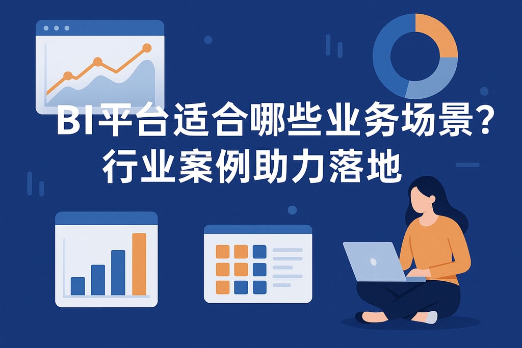 BI平台适合哪些业务场景？行业案例助力落地