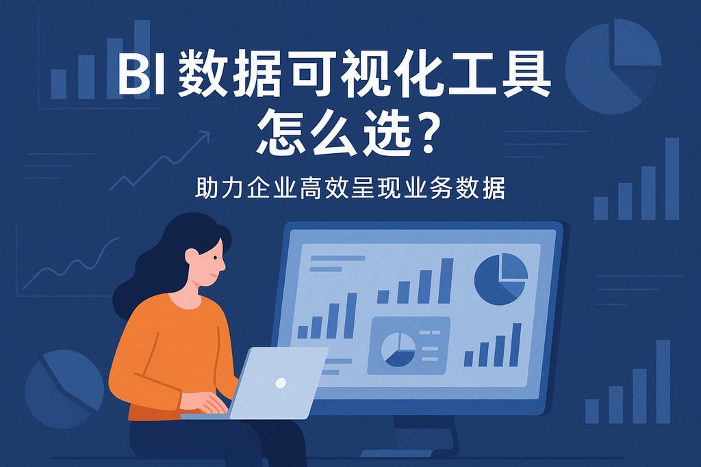 BI数据可视化工具怎么选？助力企业高效呈现业务数据