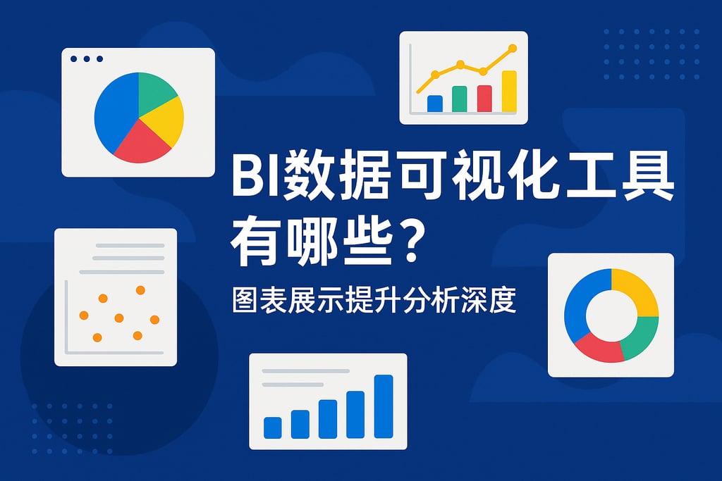 BI数据可视化工具有哪些？图表展示提升分析深度