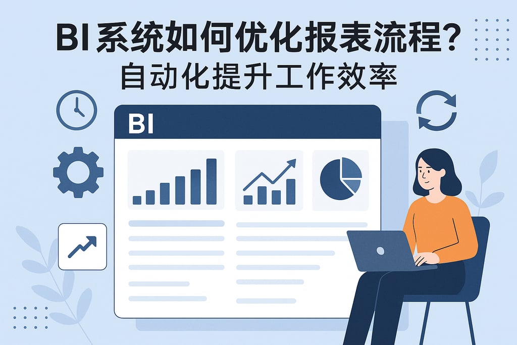 BI系统如何优化报表流程？自动化提升工作效率