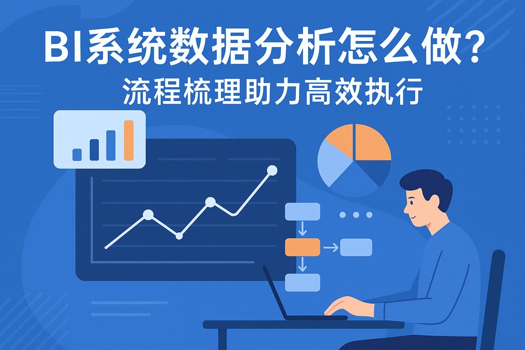 BI系统数据分析怎么做？流程梳理助力高效执行