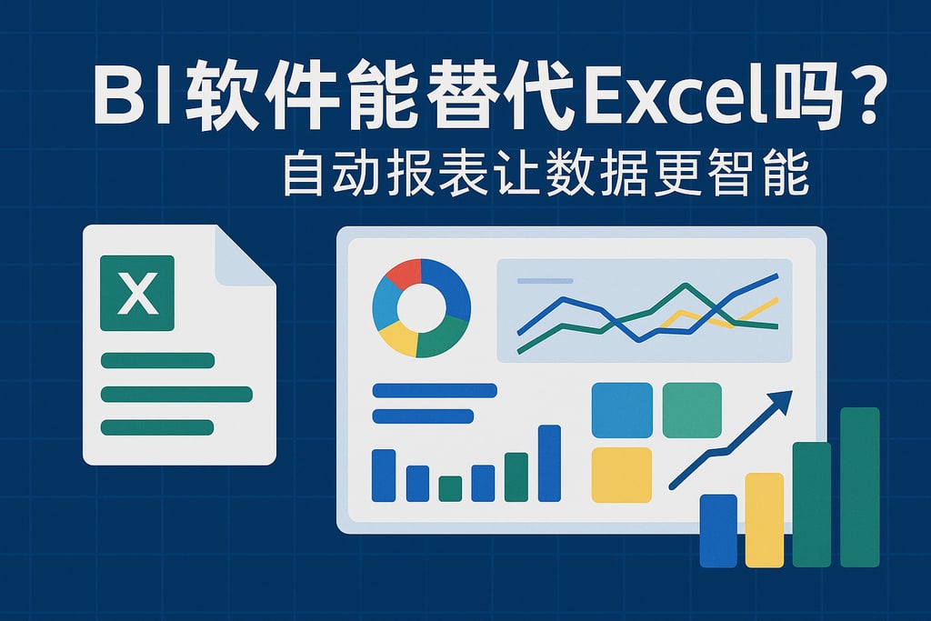 BI软件能替代Excel吗？自动报表让数据更智能
