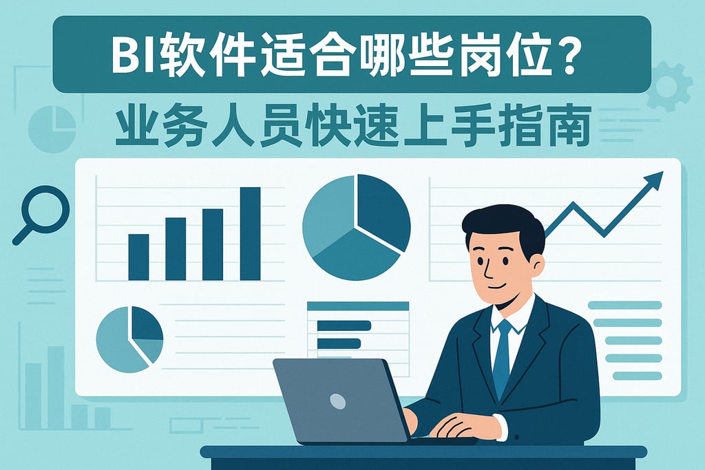 BI软件适合哪些岗位？业务人员快速上手指南