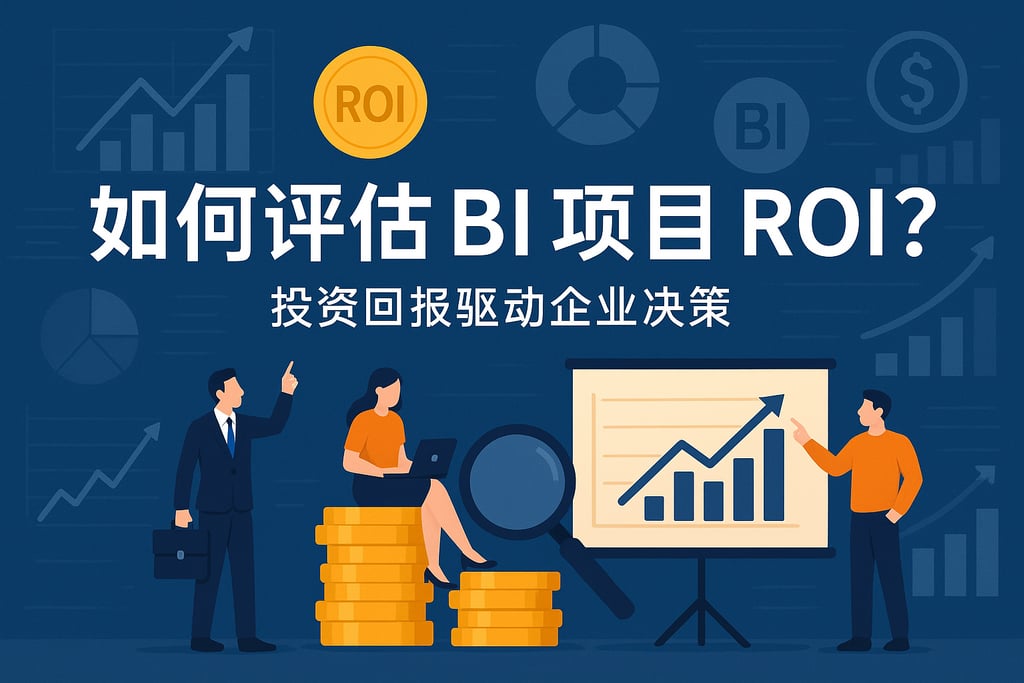 BI项目如何评估ROI？投资回报驱动企业决策