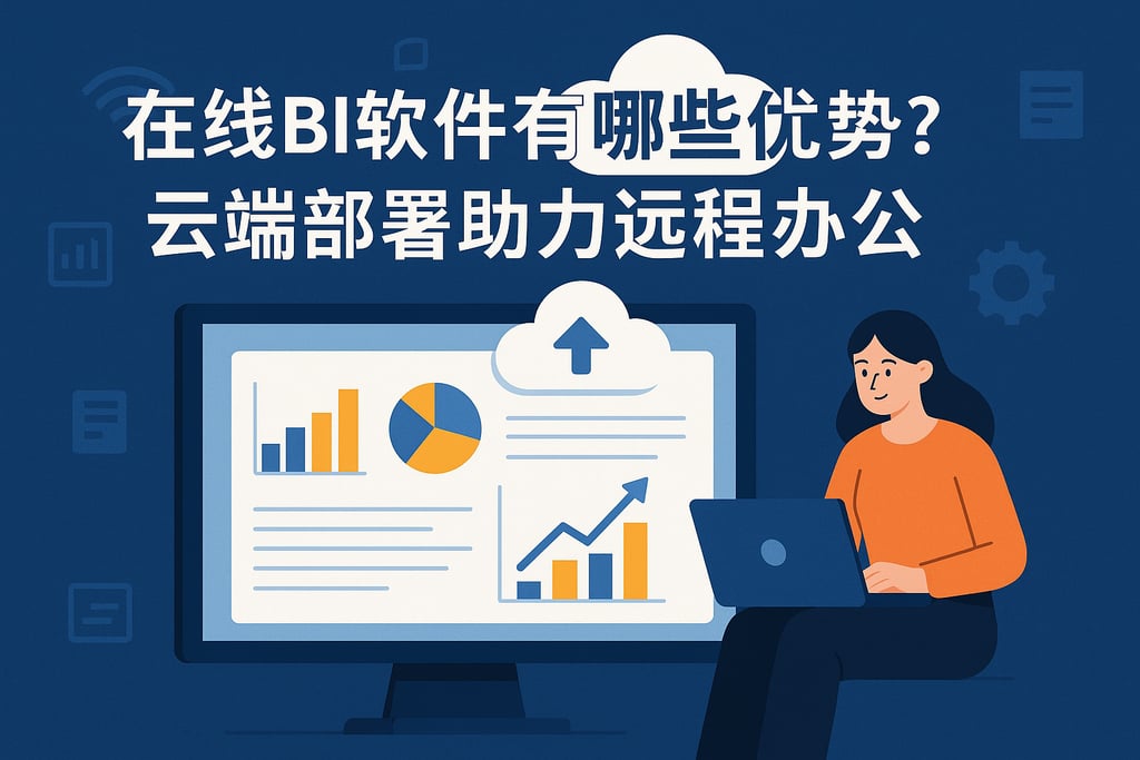 在线BI软件有哪些优势？云端部署助力远程办公