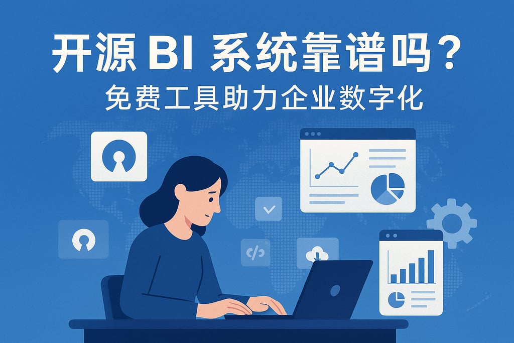 开源BI系统靠谱吗？免费工具助力企业数字化