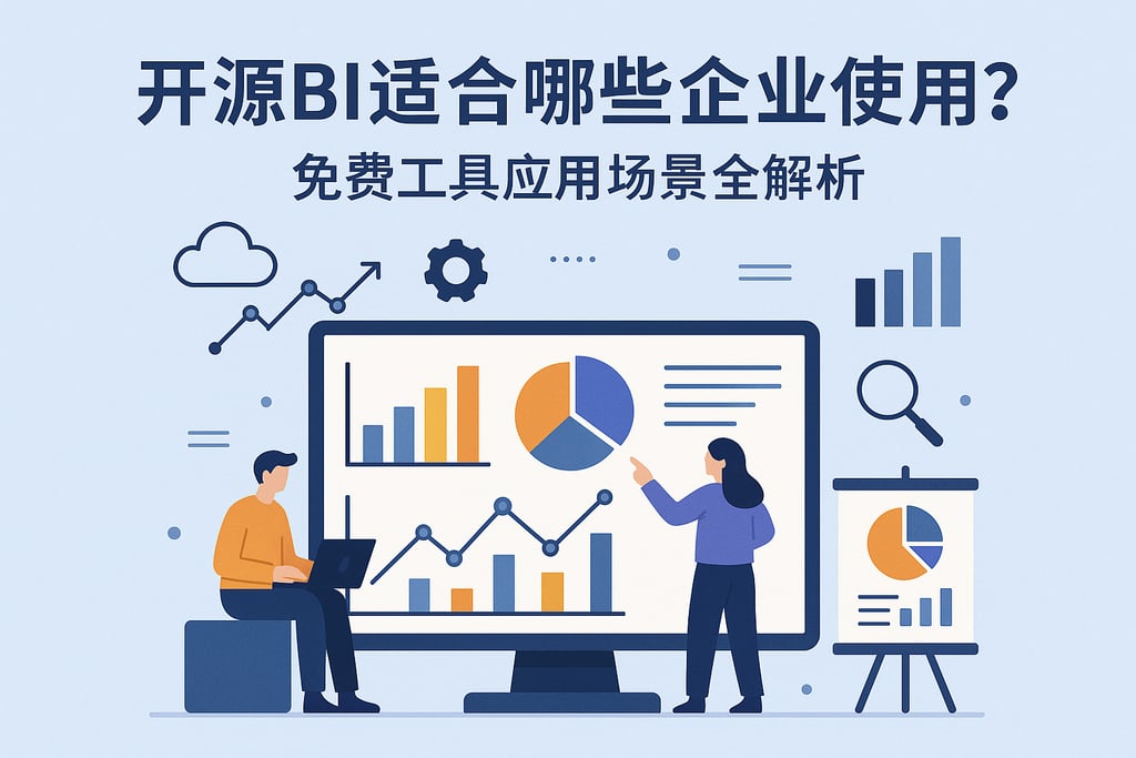 开源BI适合哪些企业使用？免费工具应用场景全解析