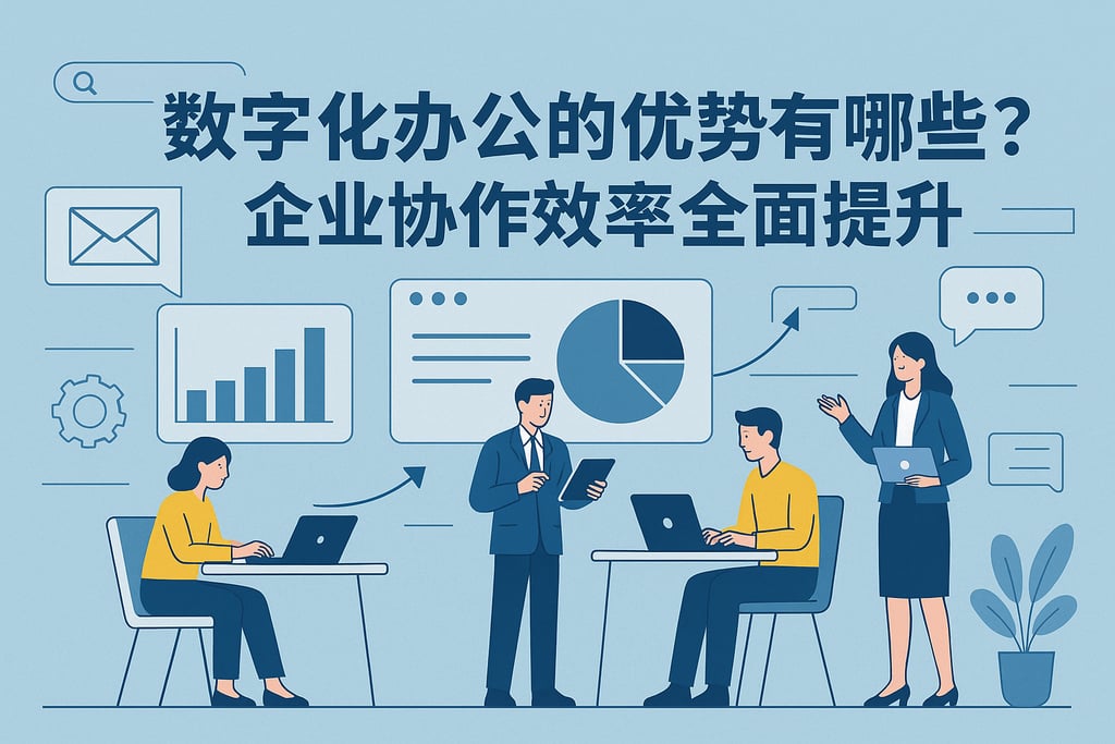 数字化办公的优势有哪些?企业协作效率全面提升 - FineBI数据分析知识库