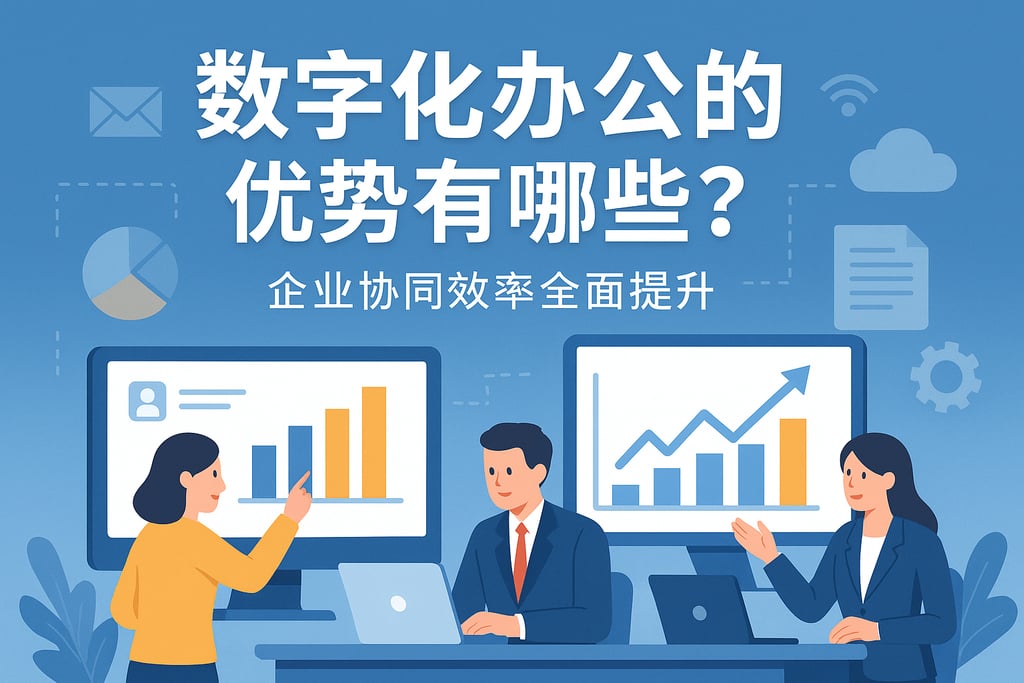 数字化办公的优势有哪些?企业协同效率全面提升 - FineBI数据分析知识库